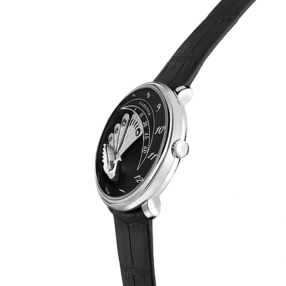 Faberge Ladies Watch - Lady Compliquée Peacock Black Timepiece