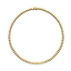 Cosmic Curve Yellow Gold Tennis Necklace