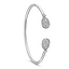 White Gold Diamond Open Bracelet | Fabergé
