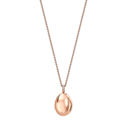 Rose Gold Egg Pendant | Fabergé