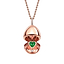 Rose Gold Emerald Heart Surprise Locket | Fabergé