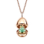 Rose Gold & Green Lacquer Frog Surprise Locket | Fabergé