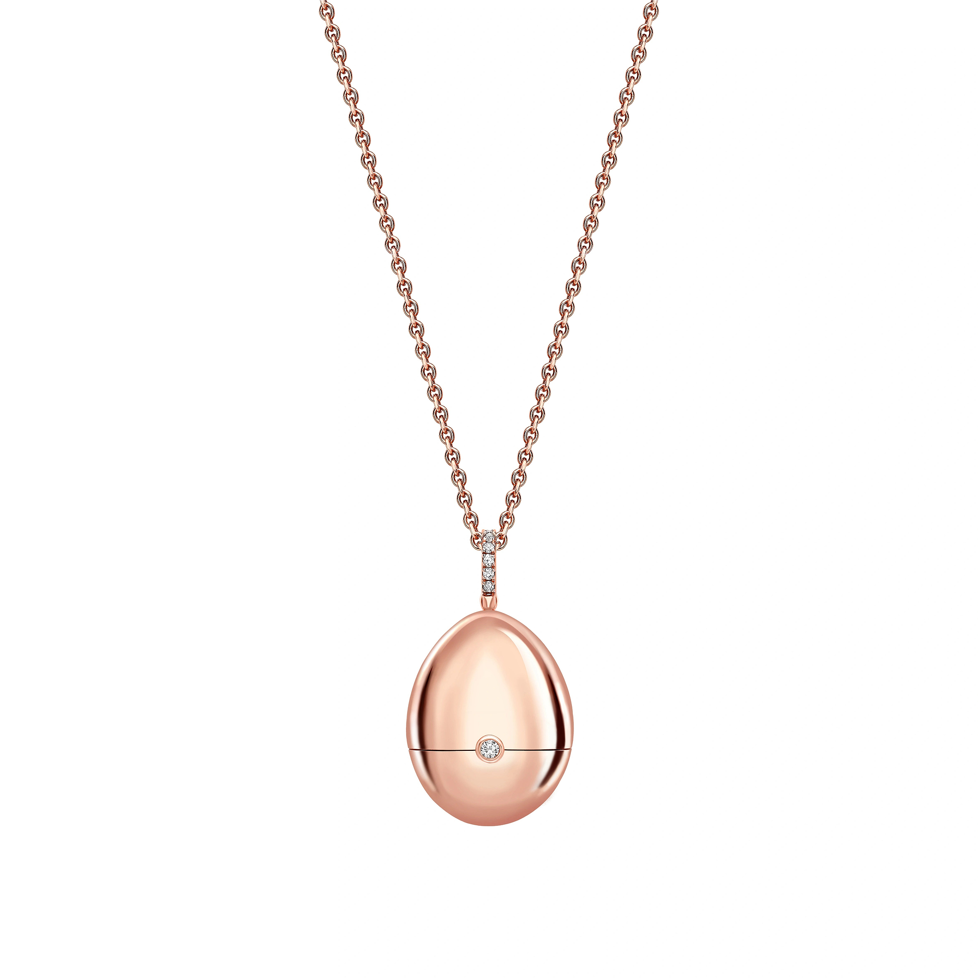 Gold Heated Ruby Heart Surprise Locket | Fabergé