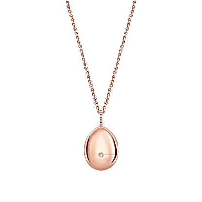 Gold Heated Ruby Heart Surprise Locket | Fabergé