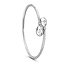 White Gold I Love You Crossover Bracelet | Fabergé