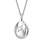White Gold I Love You Egg Pendant | Fabergé