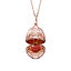 Rose Gold Diamond & Pink Guilloché Enamel Heart Surprise Locket | Fabergé