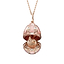 Rose Gold Diamond & Pink Guilloché Enamel Hen Surprise Locket | Fabergé