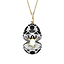 Heritage Yellow and White Gold Diamond and Black Enamel Penguin Surprise Locket
