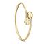 Yellow Gold, Diamond & White Enamel Crossover Bracelet | Fabergé