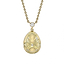Yellow Gold Diamond & White Guilloché Enamel Petite Egg Pendant | Fabergé