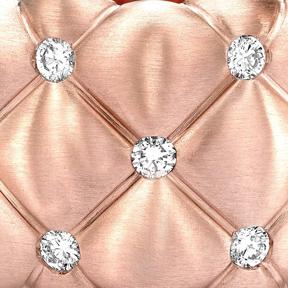 Rose Gold & Diamond Set Grand Ring | Fabergé 2