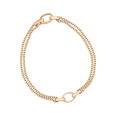 Rose Gold Dual Charm Bracelet | Fabergé