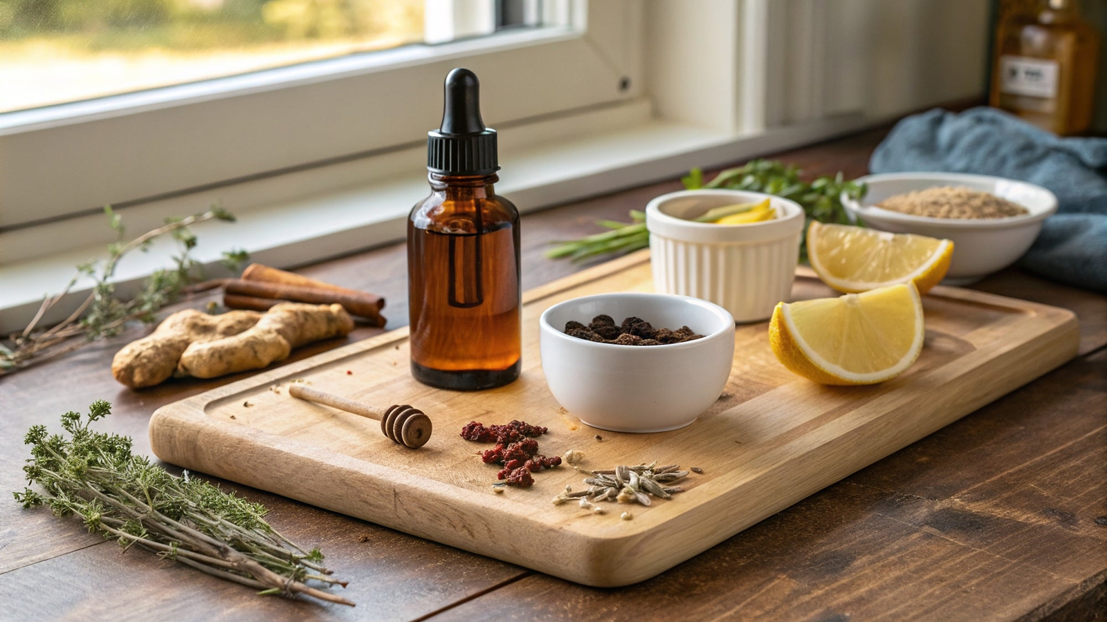 DIY Homemade Herbal Cough Syrup