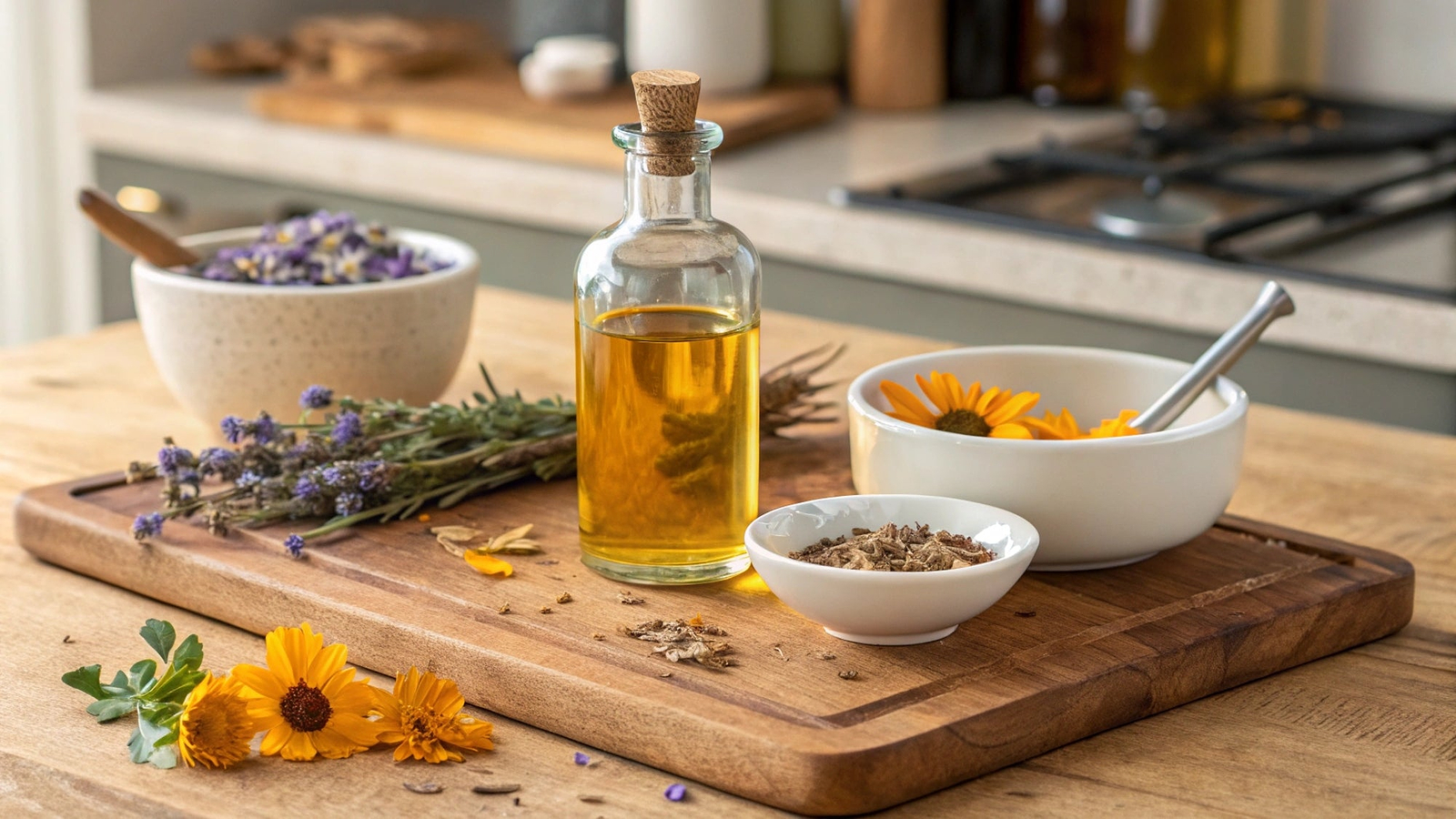 Herbal-Infused Camelina Oil