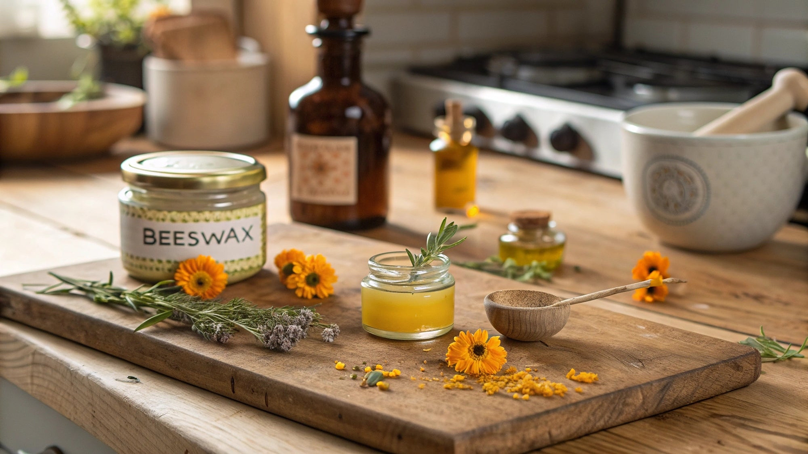 Myrrh-Infused Healing Balm Recipe