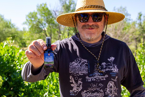 Picking Yerba Mansa Root