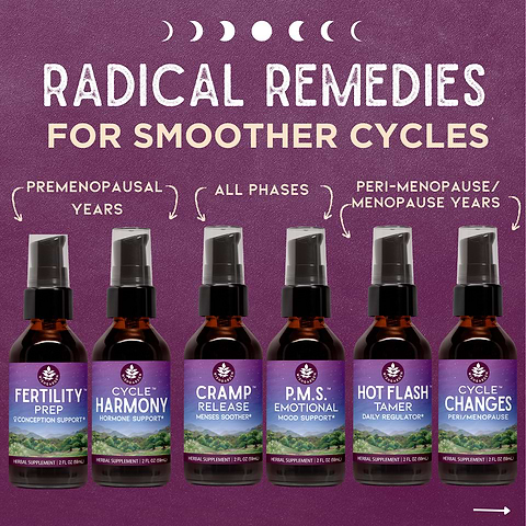 Herbal support for smooth cycles for women