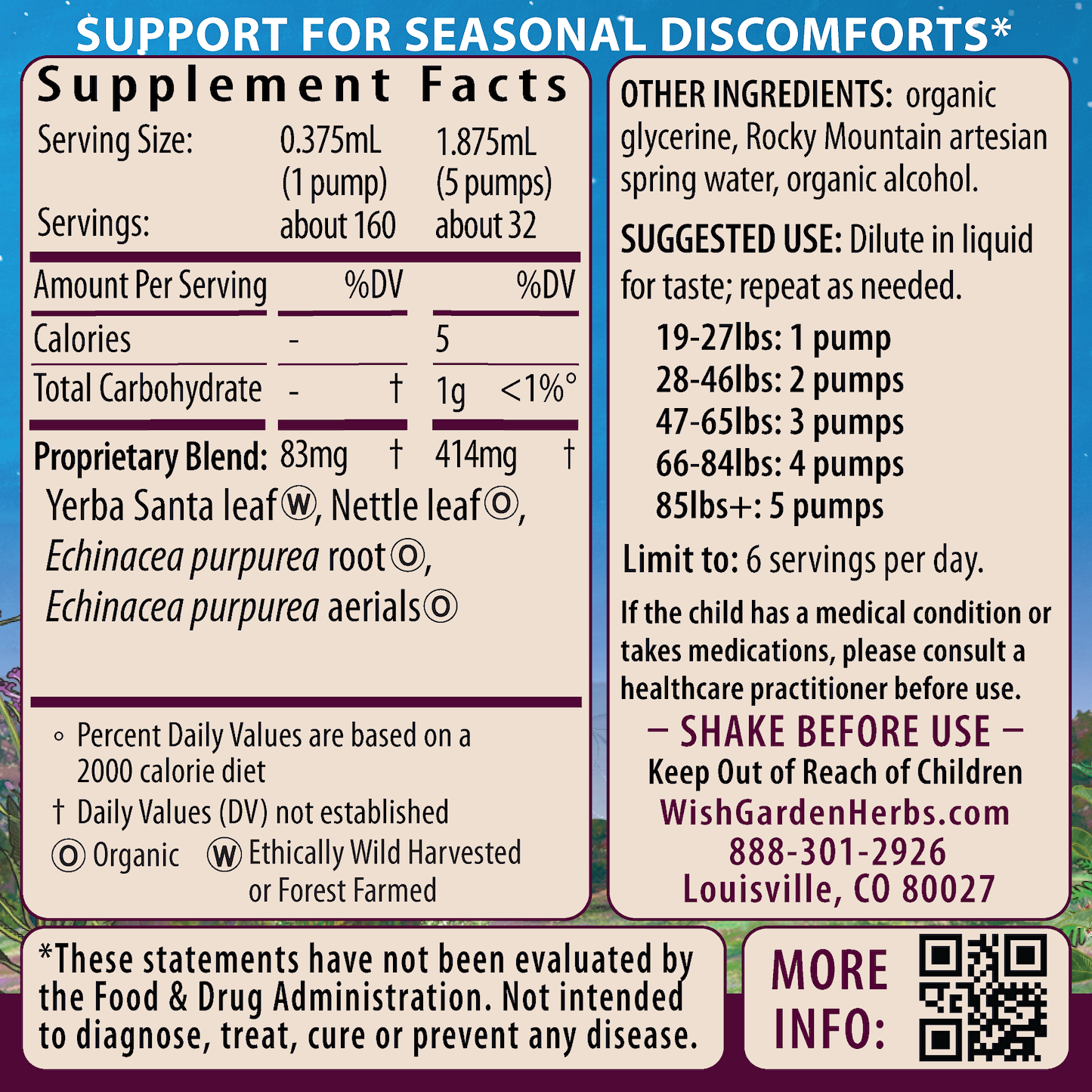 Kick-It Allergy, Seasonal Rescue For Kids