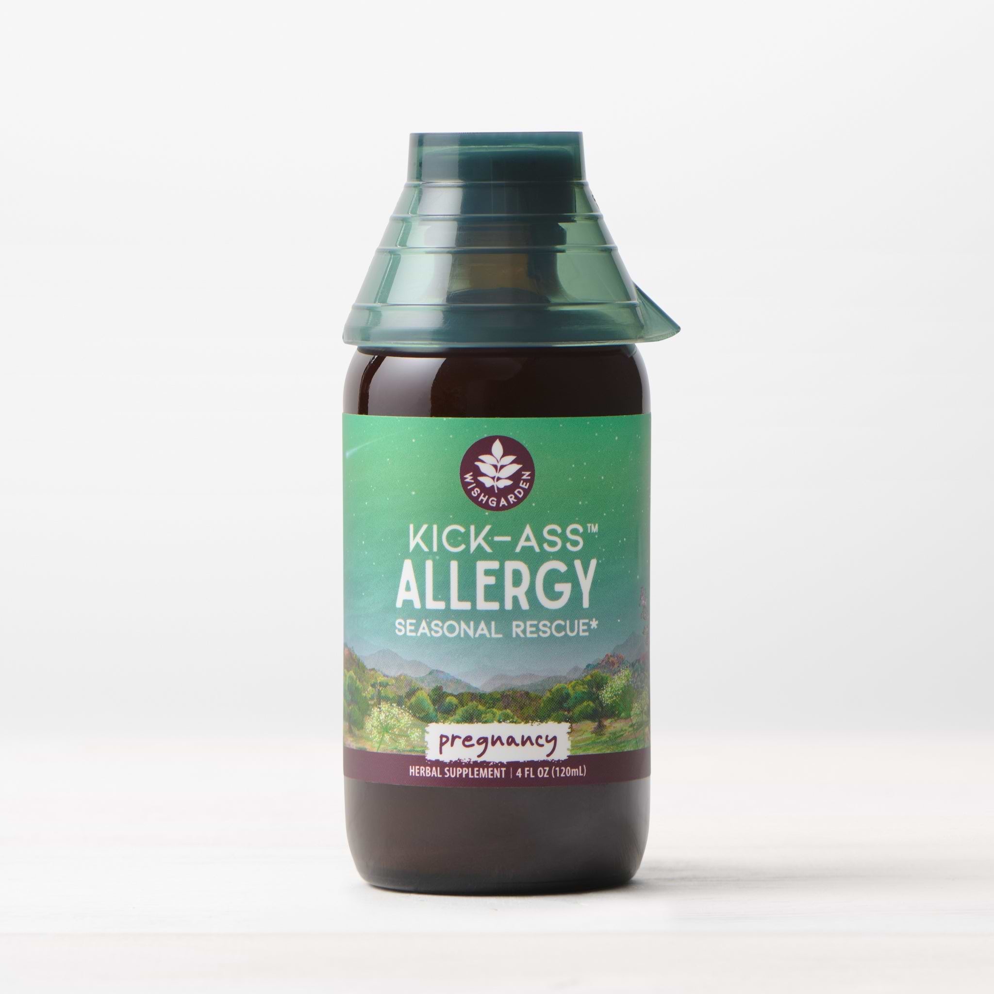 Kick-Ass Allergy Seasonal Rescue For Pregnancy 4oz Jigger