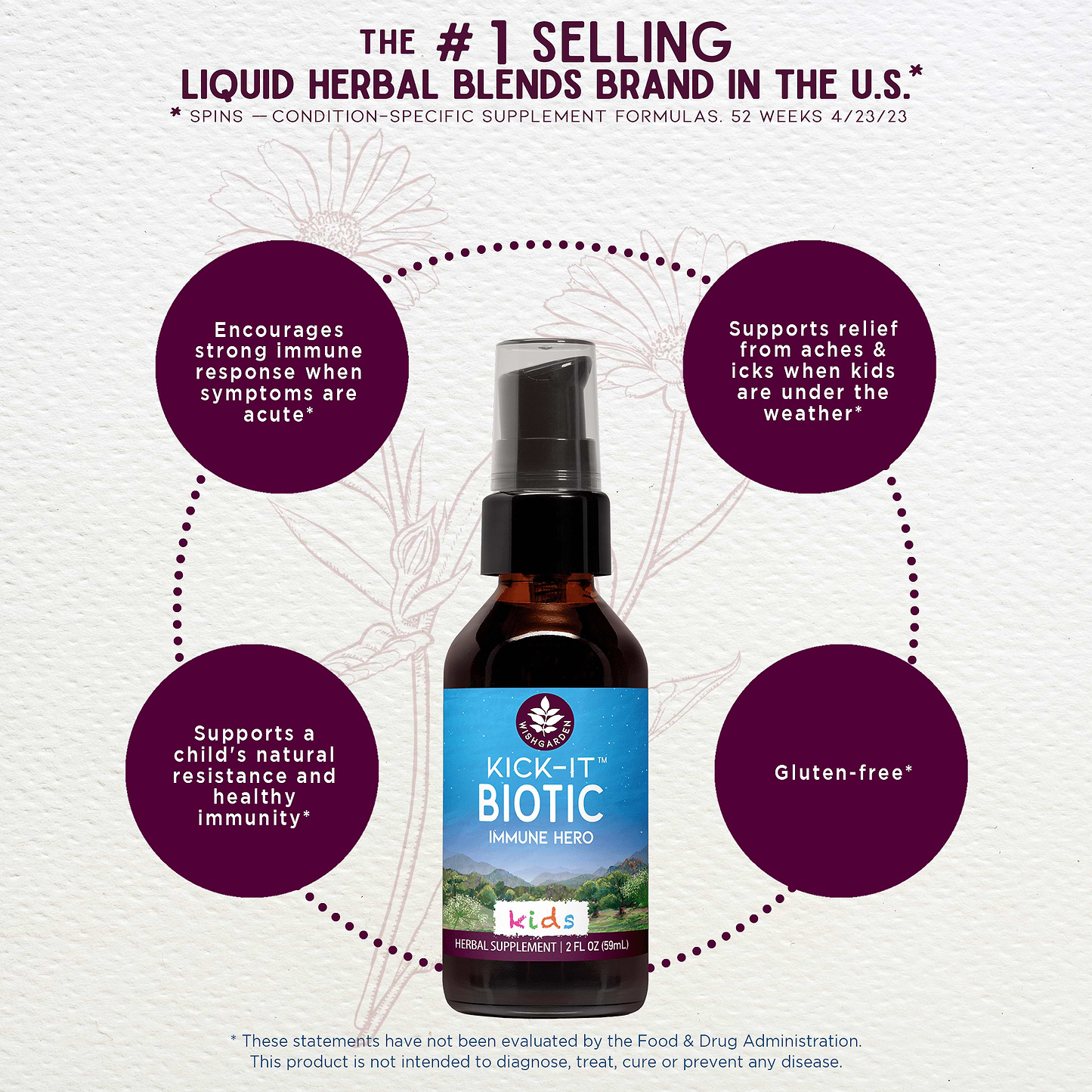 Benefits of Kick-It Biotic Immune Hero For Kids