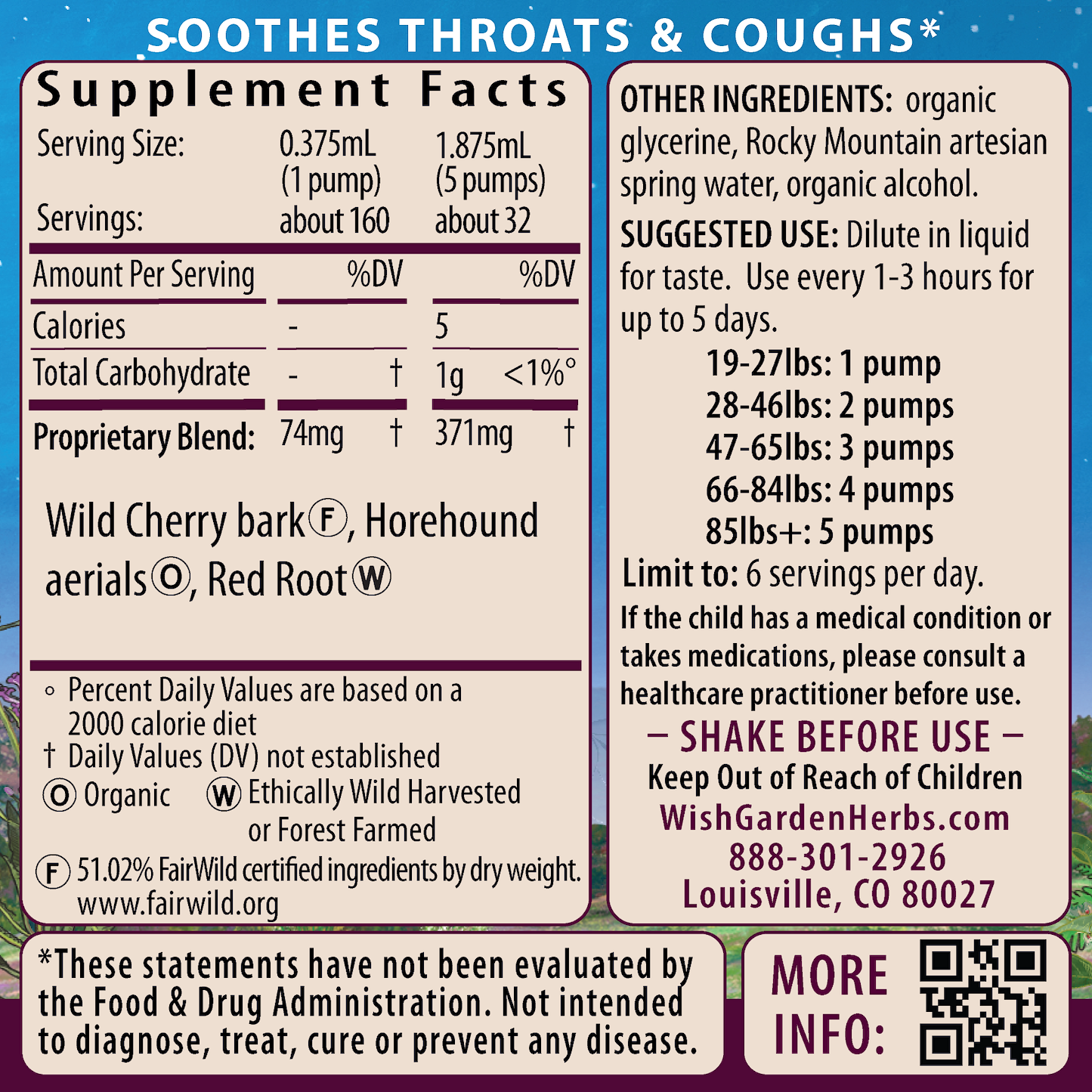 Kick-It Cough, Soothing & Quieting For Kids