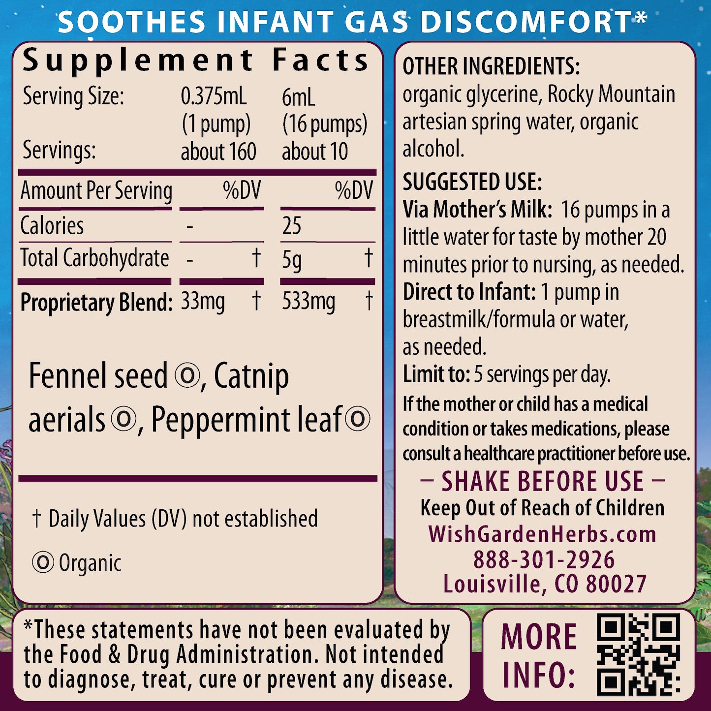 Colic Ease, Infant Comfort