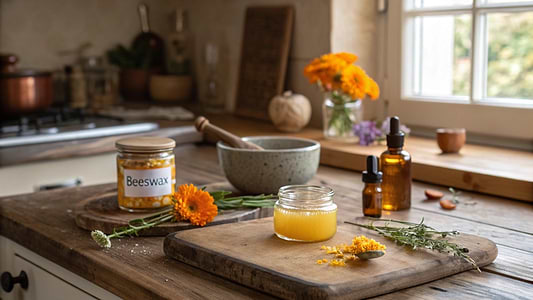 Myrrh-Infused Healing Balm Recipe