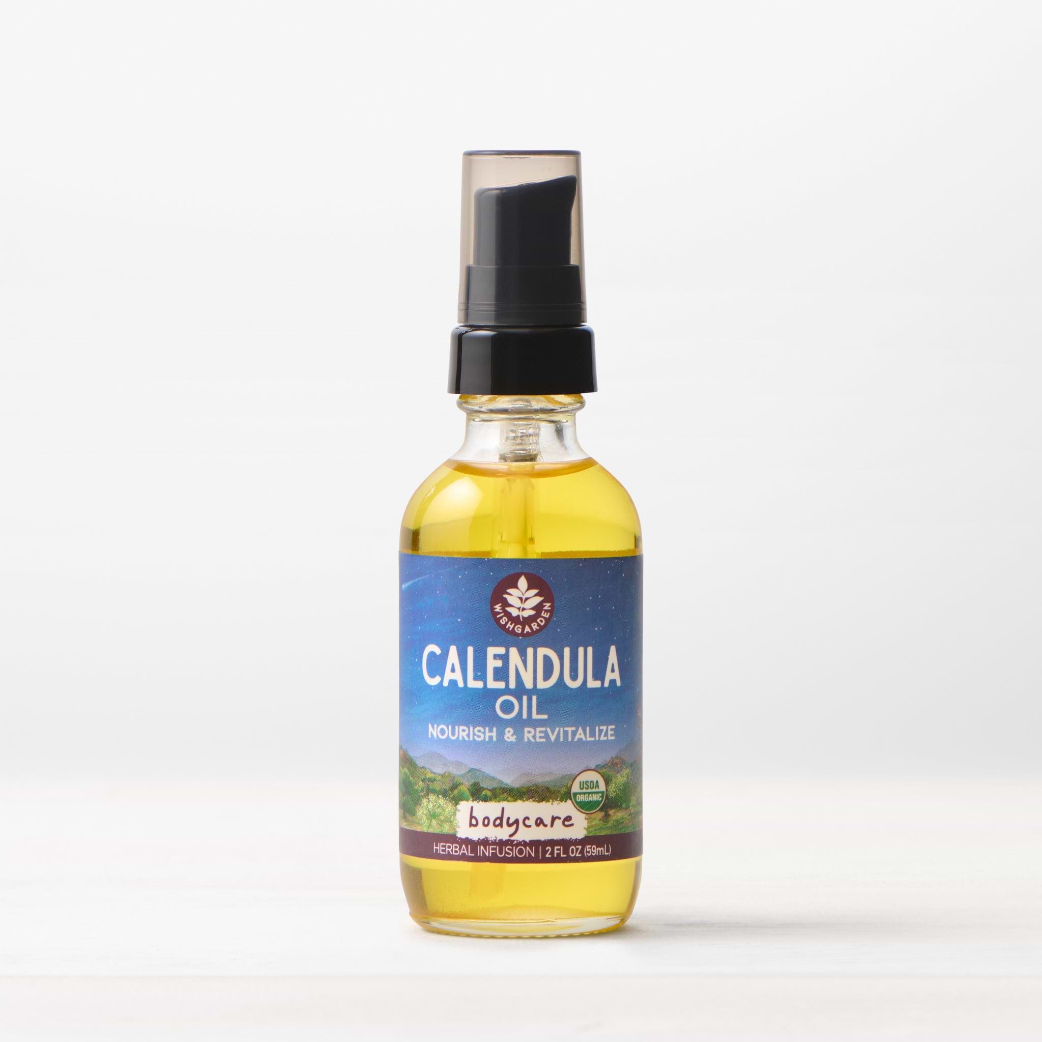 Organic Calendula Oil: Pure & 100% Natural | WishGarden Herbs