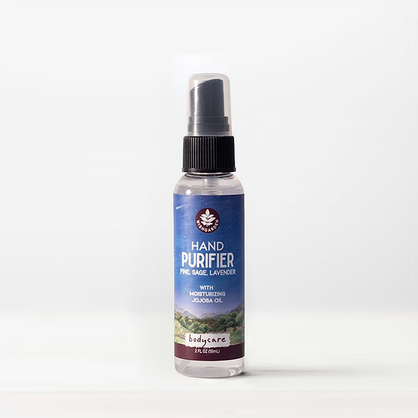 Hand Purifier with Pine, Sage Lavender and moisturizing Jojoba oil