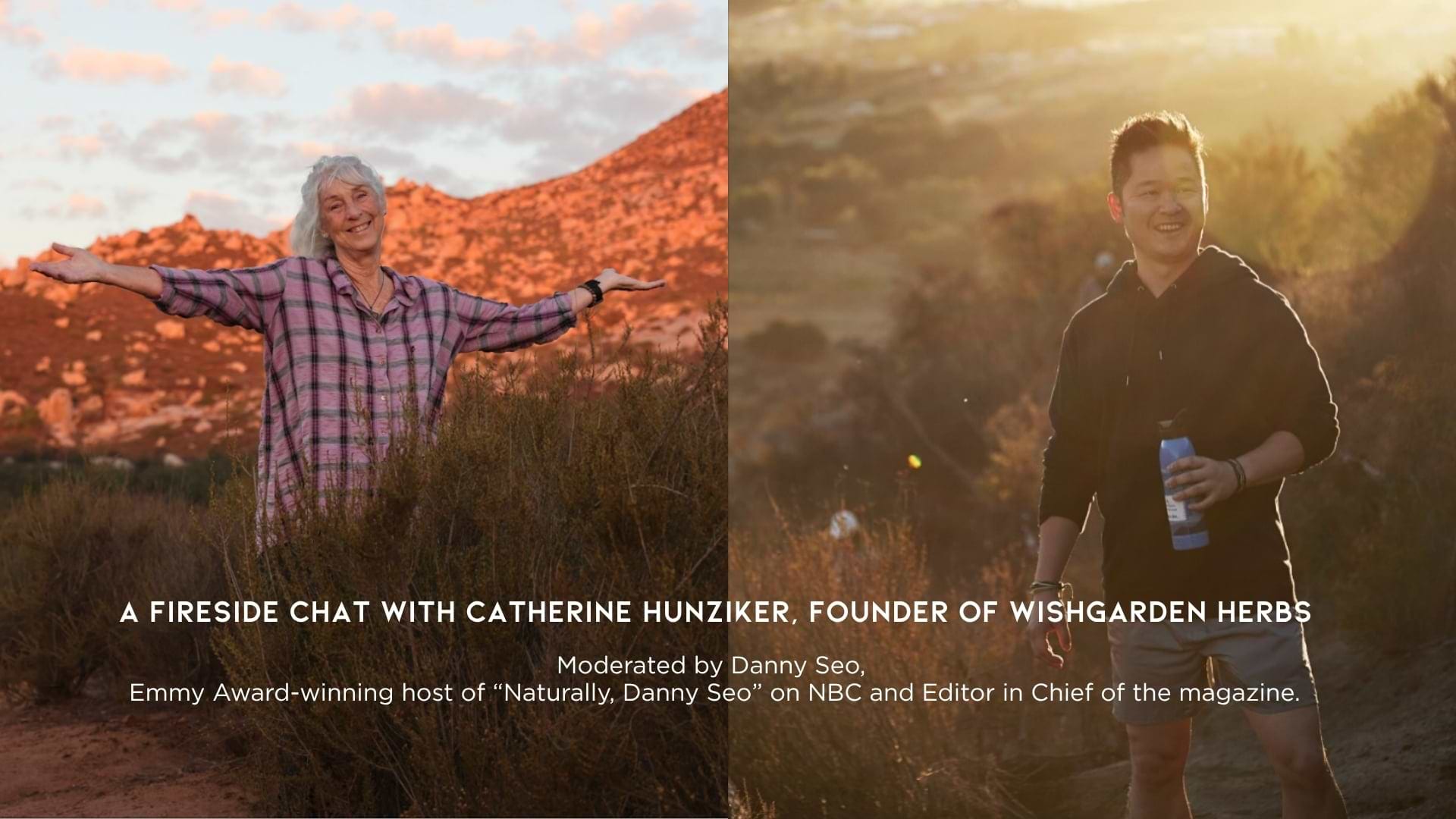 A Fireside Chat with Catherine Hunziker & Danny Seo