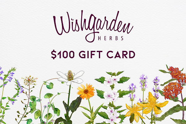 WishGarden Herbs e-Gift Card $50.00
