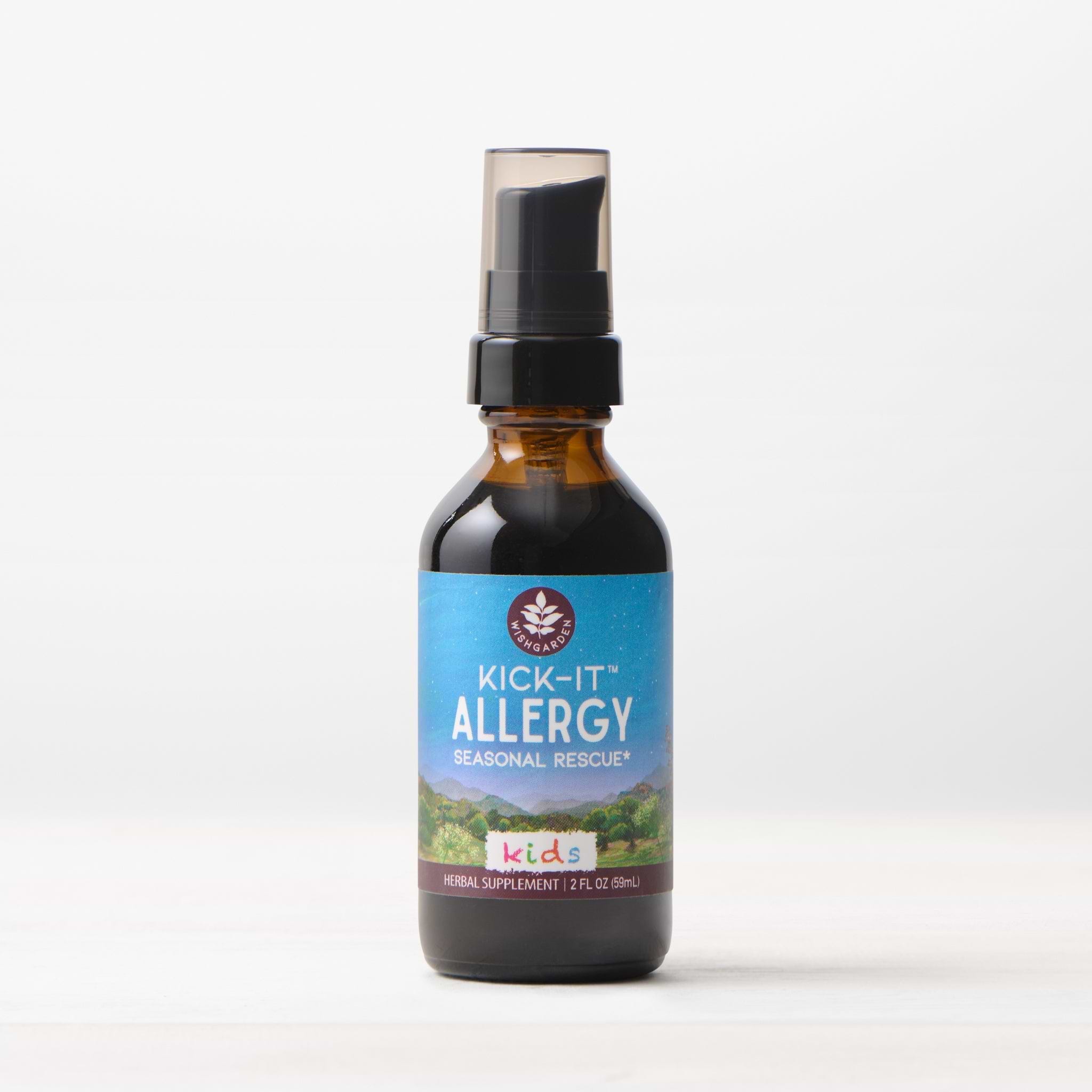 Kick-It Allergy Seasonal Rescue For Kids 2oz Pump