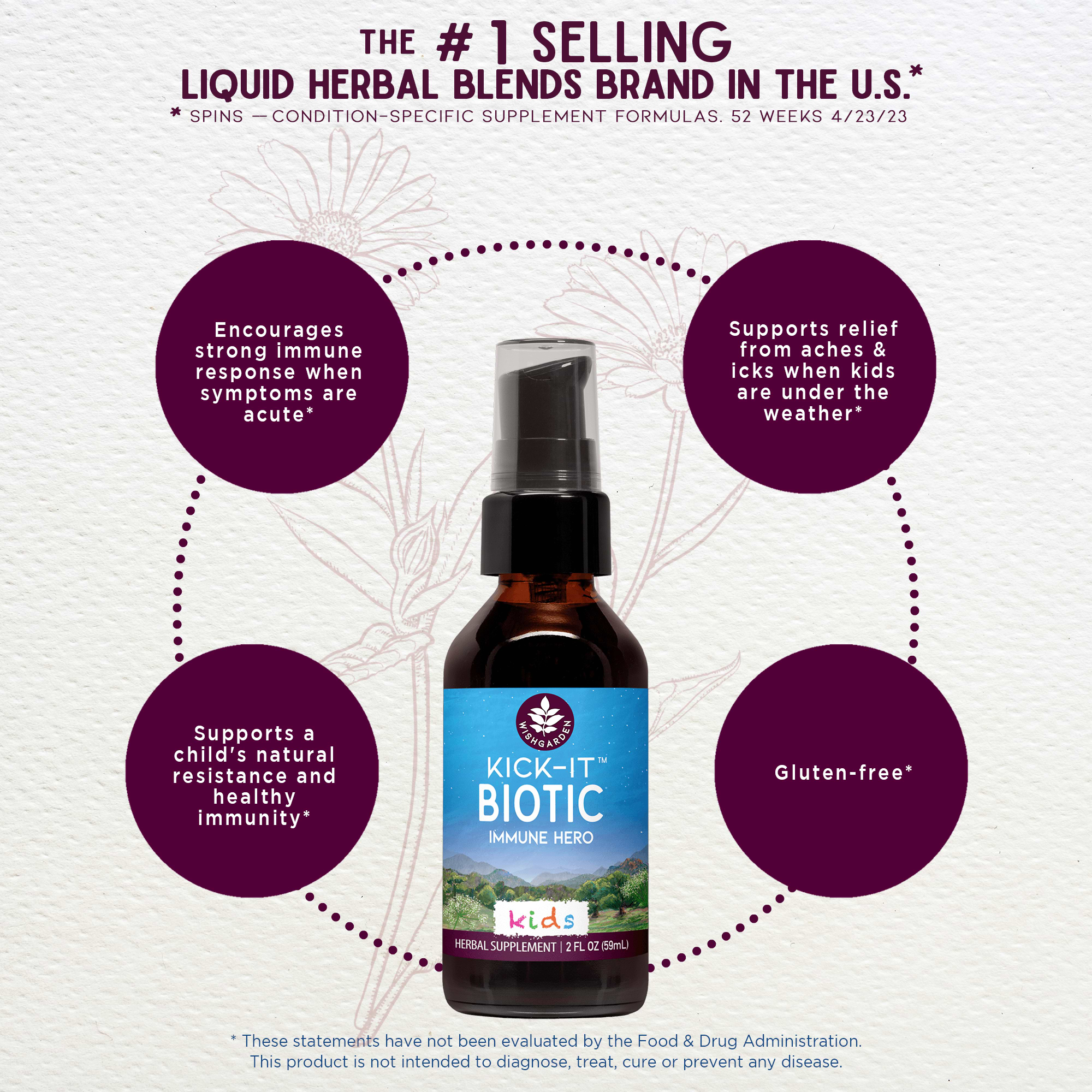 Benefits of Kick-It Biotic Immune Hero For Kids