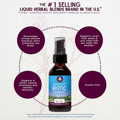 Benefits of Kick-It Biotic Immune Hero For Kids