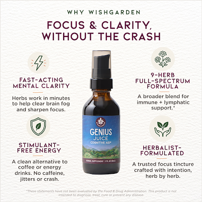 Genius Juice, Cognitive Aid