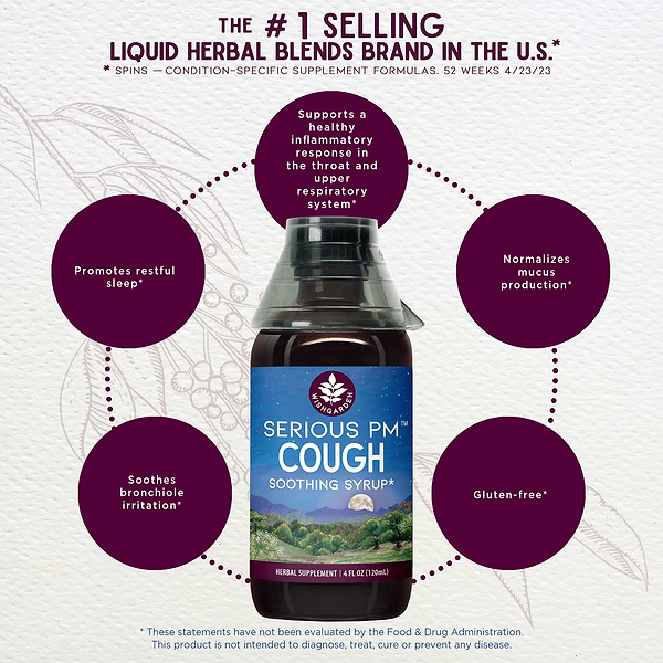 Benefits of Serious PM Cough, Soothing Syrup