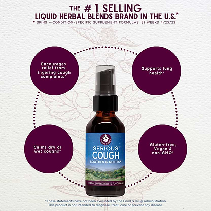 Benefits of Serious Cough Soothing & Quieting
