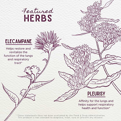 Featured Herbs in Serious Cough Soothing & Quieting