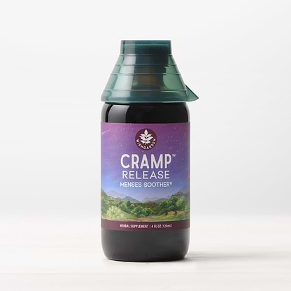 Cramp Release, Menses Soother 4oz Jigger