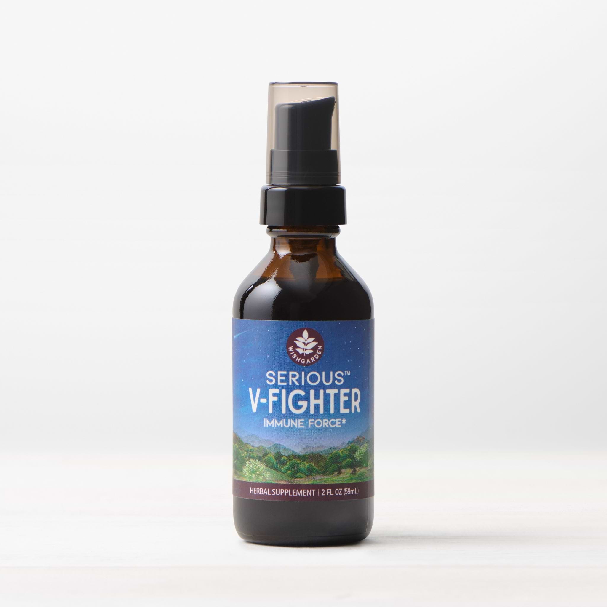 Serious V-Fighter Immune Force 2oz Pump