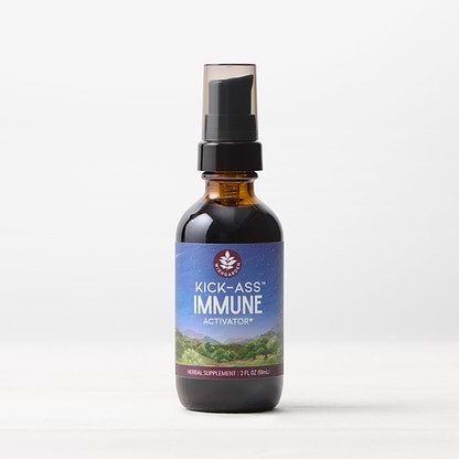 Kick-Ass Immune, Activator 2oz Pump