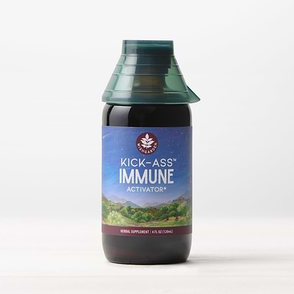 Kick-Ass Immune, Activator 4oz Jigger
