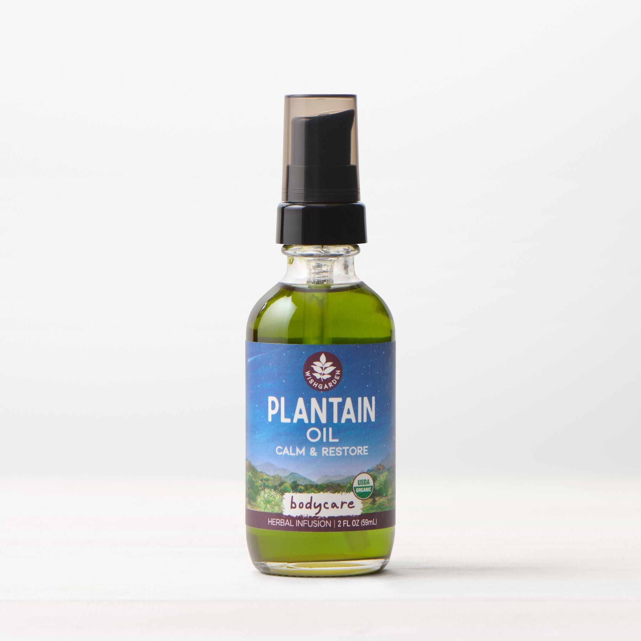 Plantain Oil Calm & Restore 2oz Pump