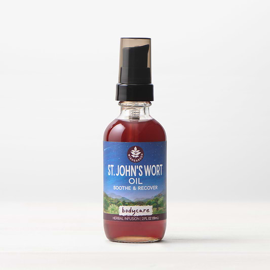 St. John’s Wort Oil, Soothe & Recover 2oz Pump