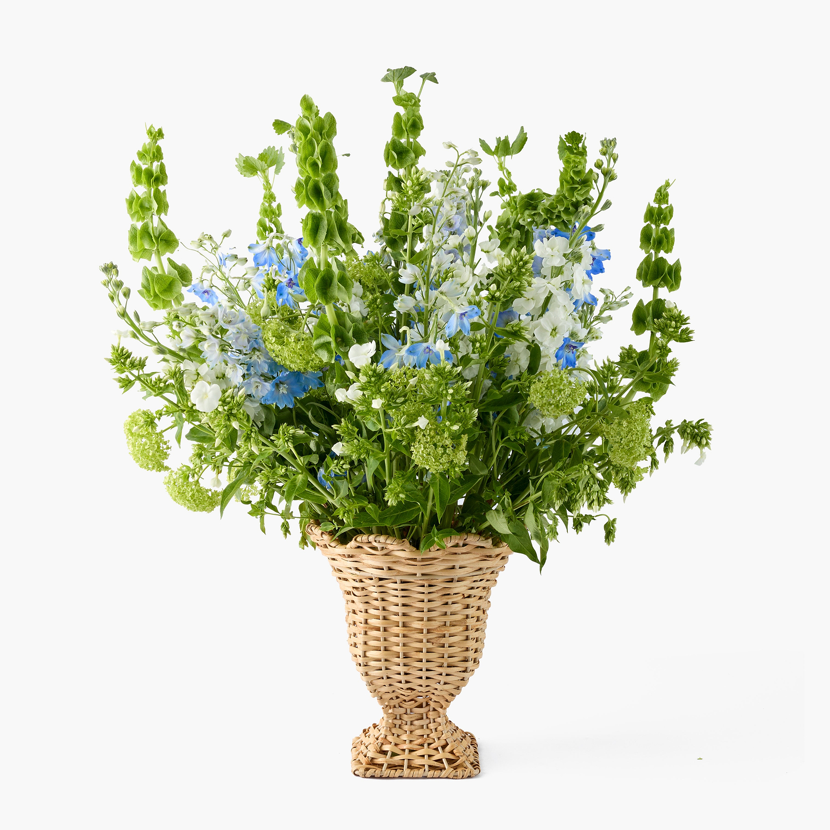 Small Rattan Urn Vase
