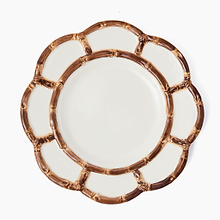 Petal Bamboo Ceramic Dinner Plate