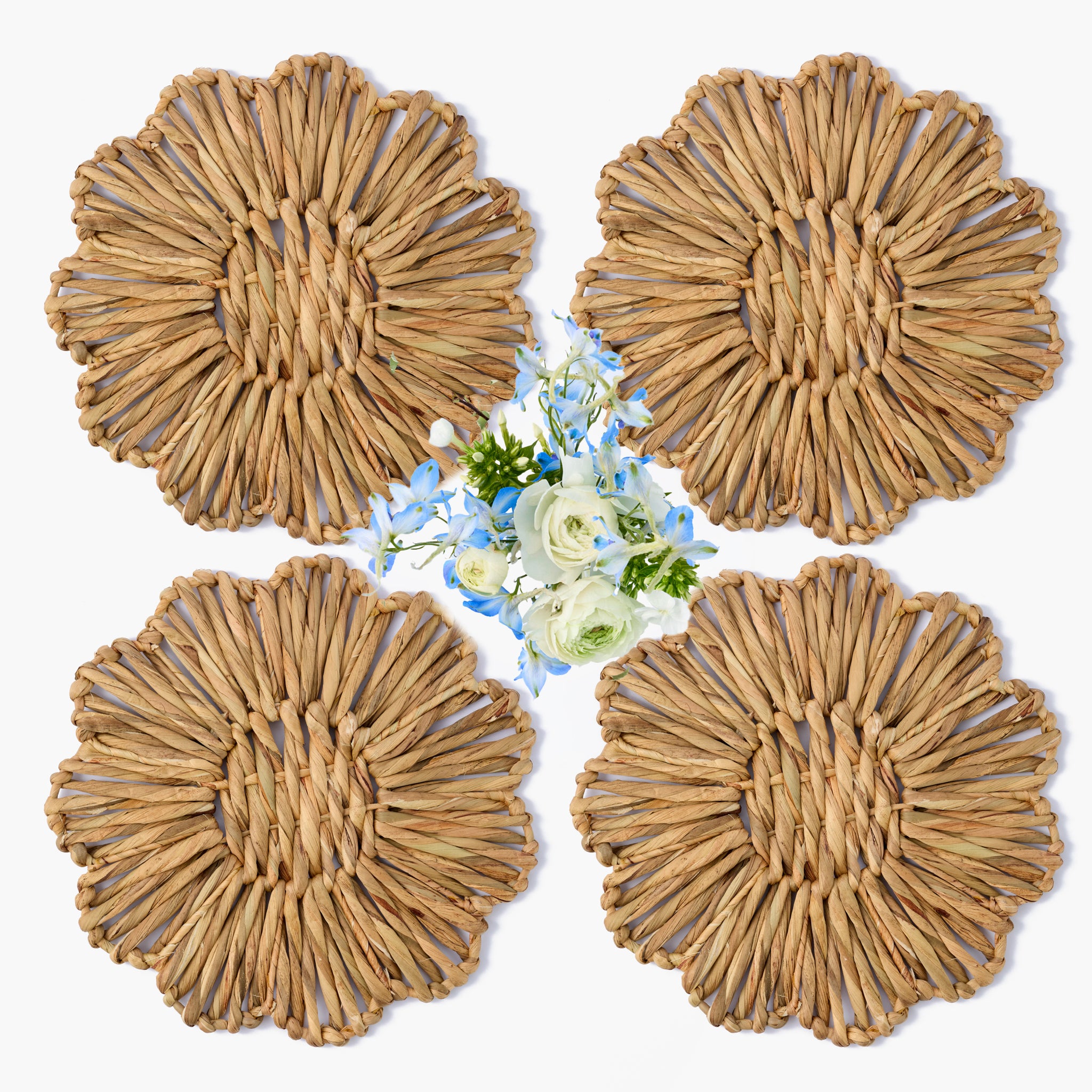 Water Hyacinth Placemats (Set of 4)