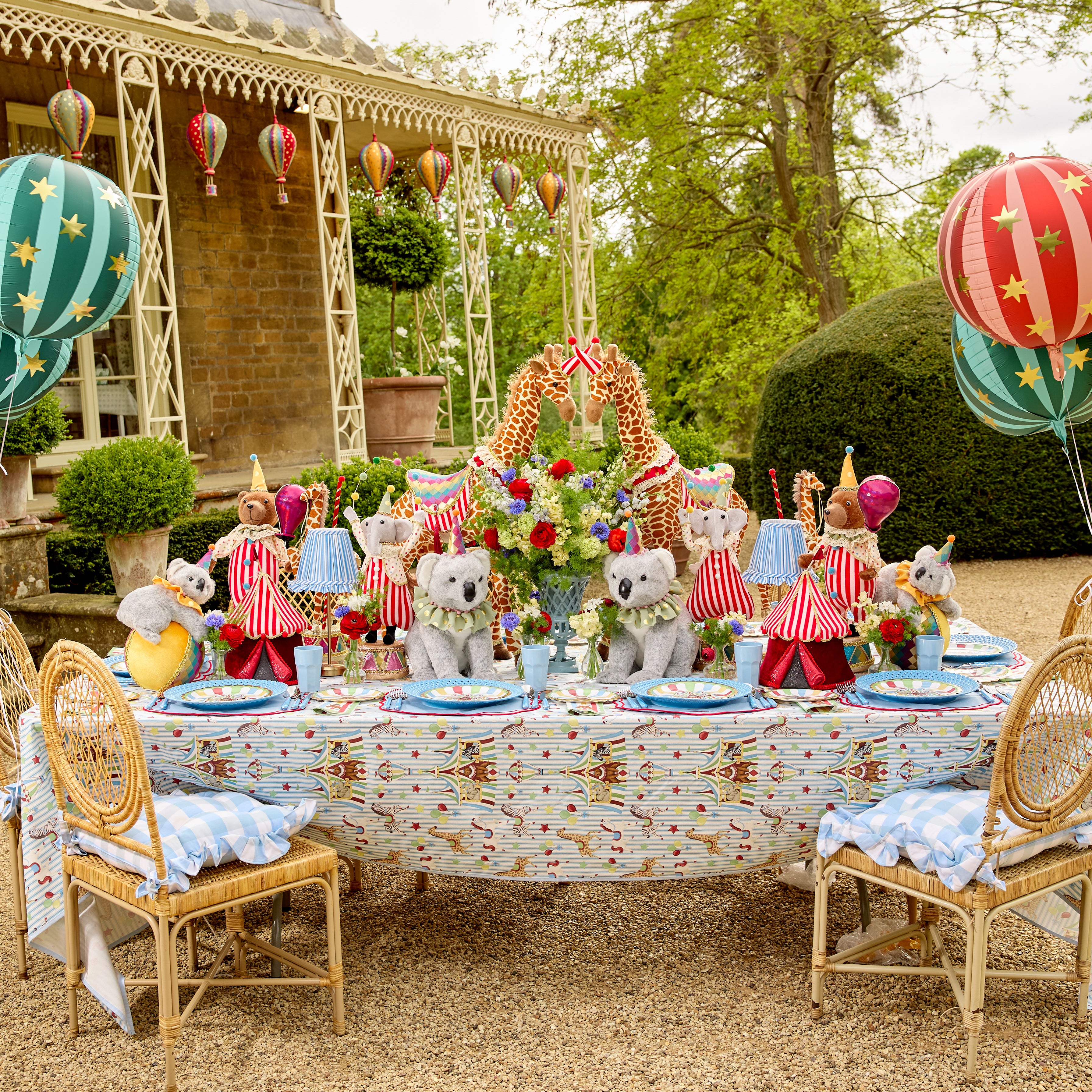 Circus Dinner Paper Plates (Set of 8)