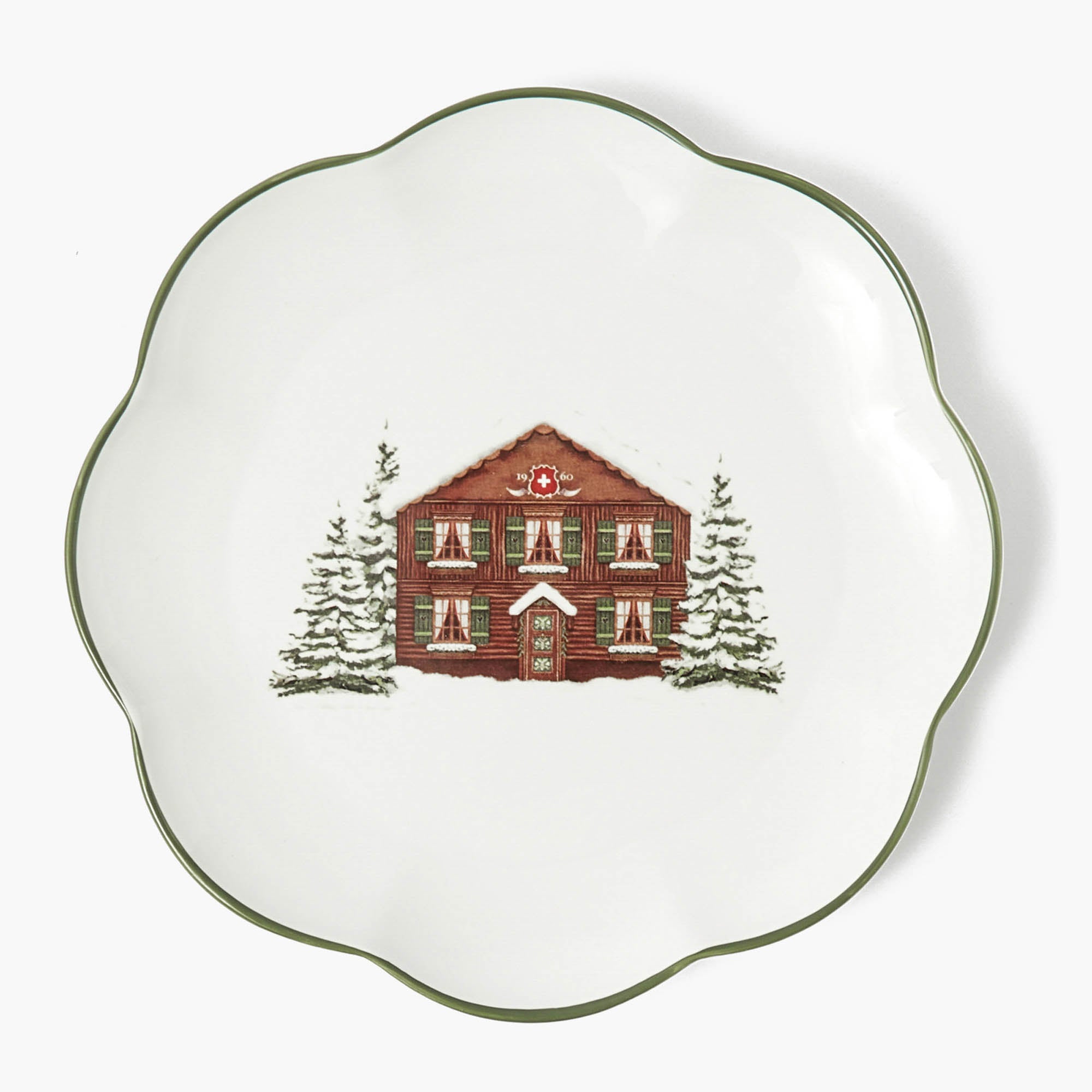 Alpine Chalet Starter Plate (Set of 4)